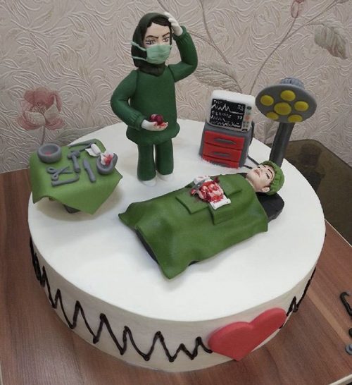 عکس کیک روز پزشک