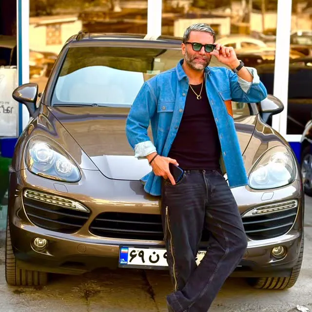عکس ماشین خفن علیرضا واحدی نیکبخت