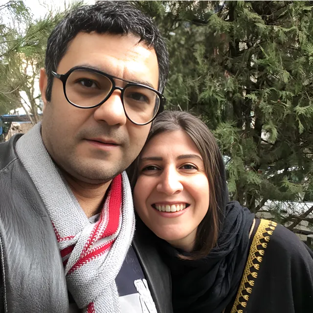 علیرضا ثانی فر و همسرش آناهيتا تيموريان