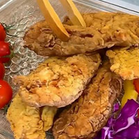 طرز تهیه فیله استریپس (فیله سوخاری) رستورانی با فیلم