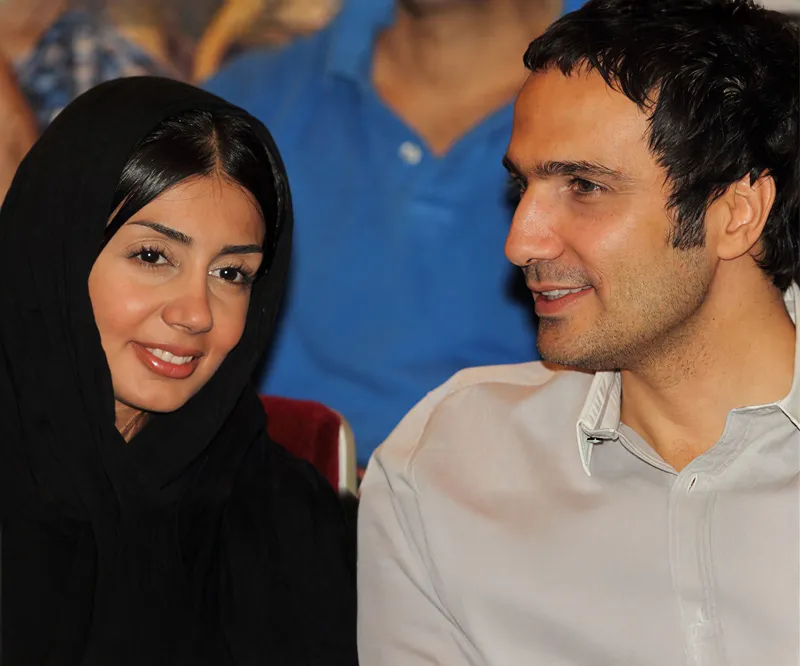 محمدرضا فروتن و همسرش سحر ابراهیمی