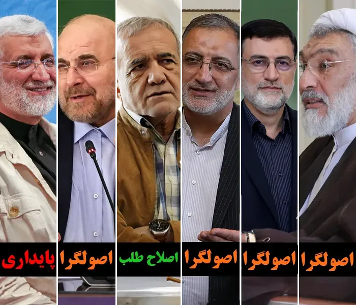 اسامی نامزدهای ریاست جمهوری ۱۴۰۳ با سوابق