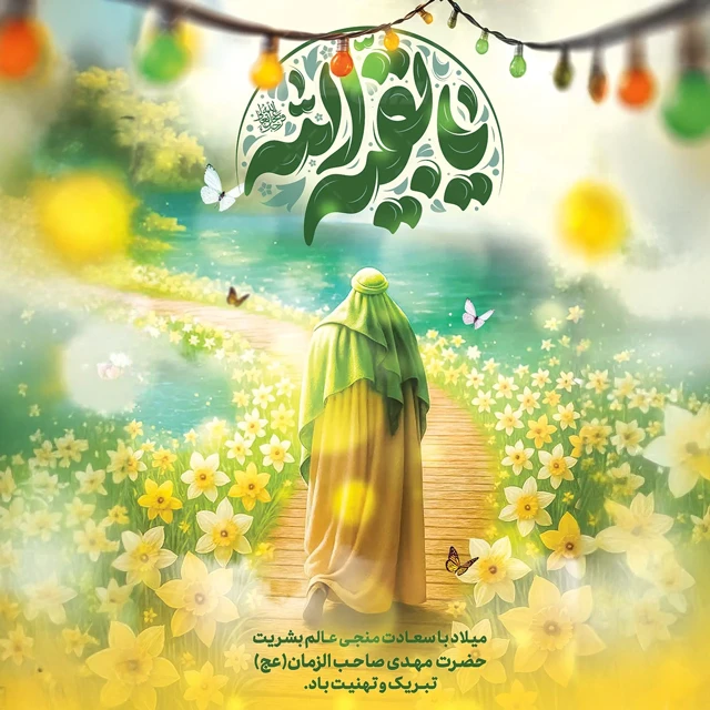 عکس یا بقیه الله (تبریک نیمه شعبان) و تولد صاحب الزمان