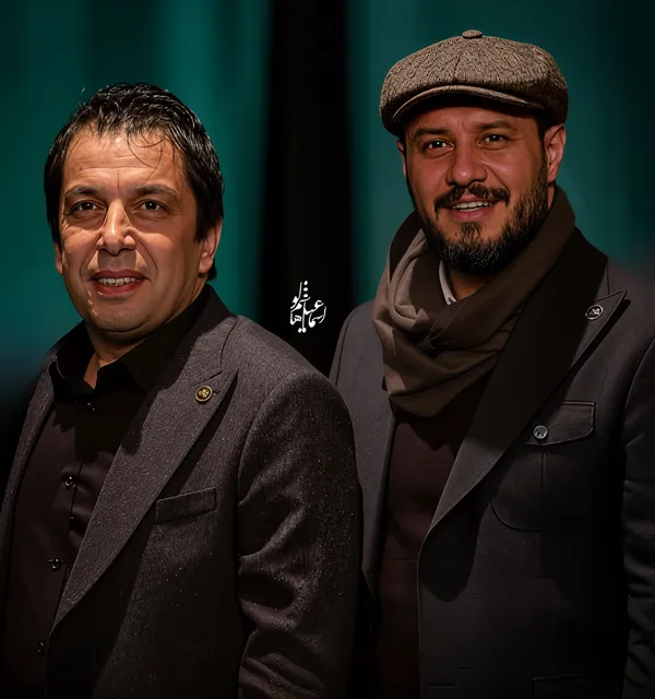 عکس عباس جمشیدی فر و جواد عزتی