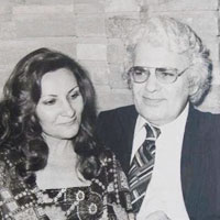 بیوگرافی احمد شاملو و همسرش