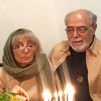 بیوگرافی اکبر زنجانپور و همسرش