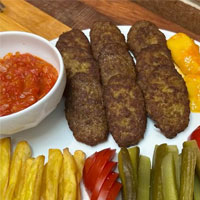 طرز تهیه کتلت گوشت فوری برای ۴ نفر با فیلم مراحل