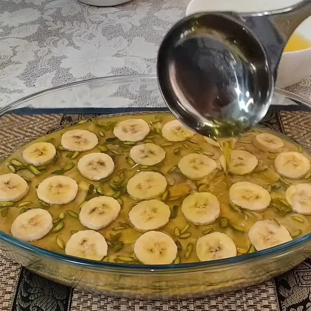 دسر موزی ساده اما مجلسی