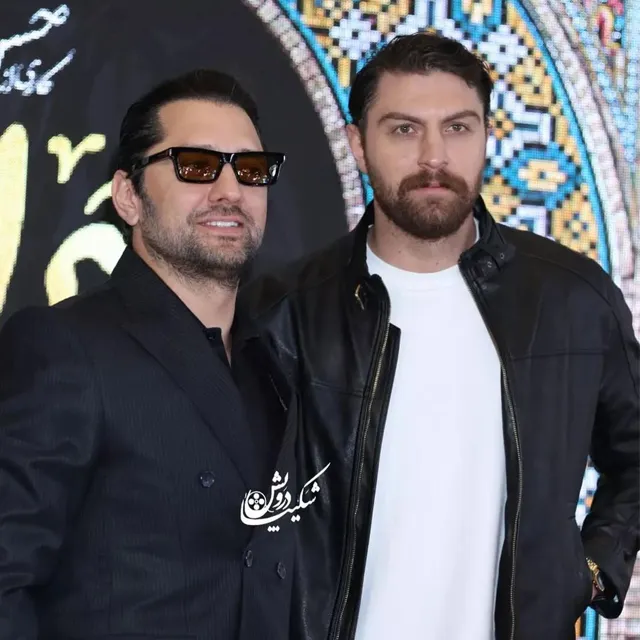 عکس امیرحسین فتحی و بهرام رادان