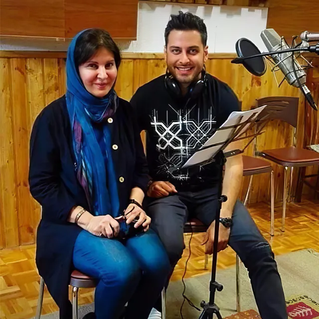عکس گلچهره سجادیه و احمدرپورخوش