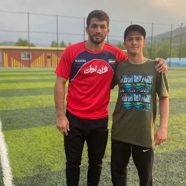 عکس میلاد والی زاده و حسن یزدانی