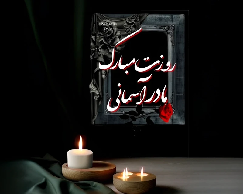 عکس نوشته روز مادر فوت شده ۱۴۰۴ استوری و پروفایل