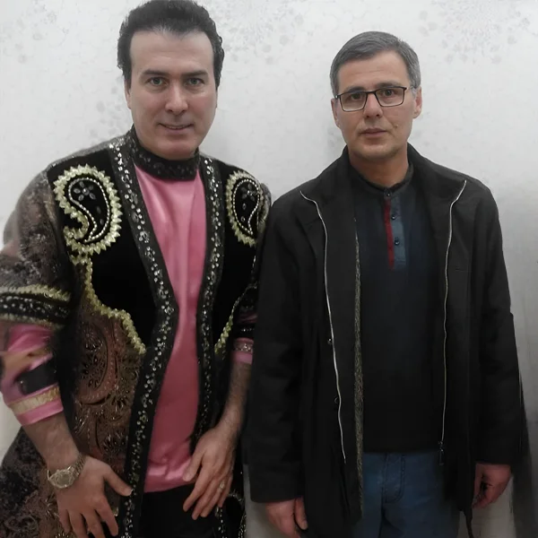 ناصر غلامی هوجقان و خواننده مشهور تبریزی