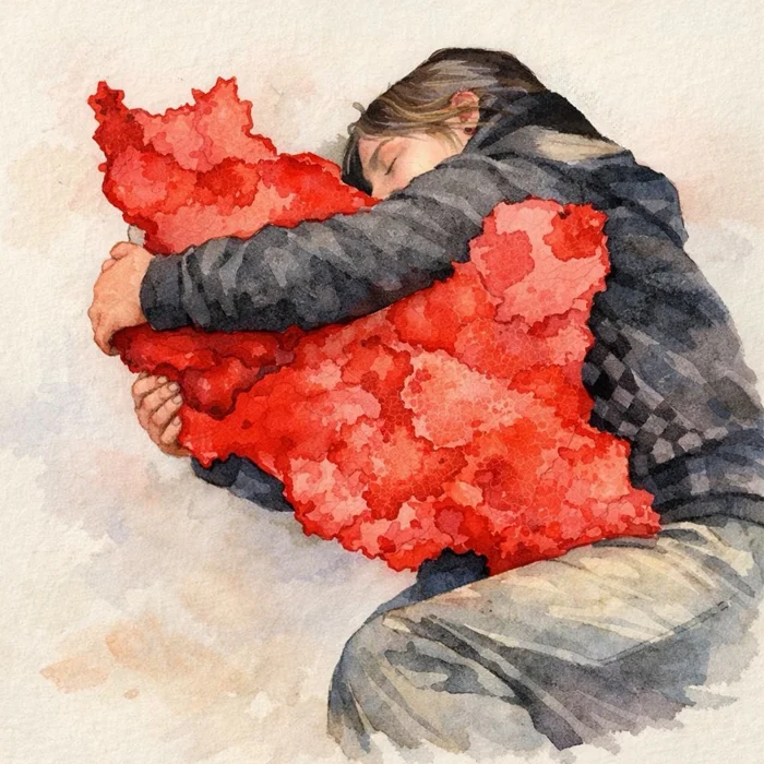 عکس بغل کردن ایران جان