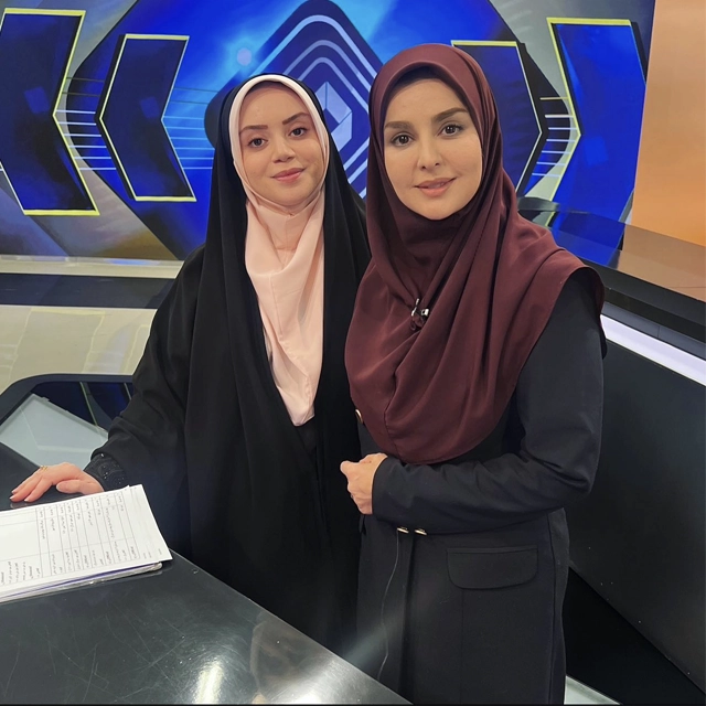 عکس شعله رزمجو و لطیفه گودرزی