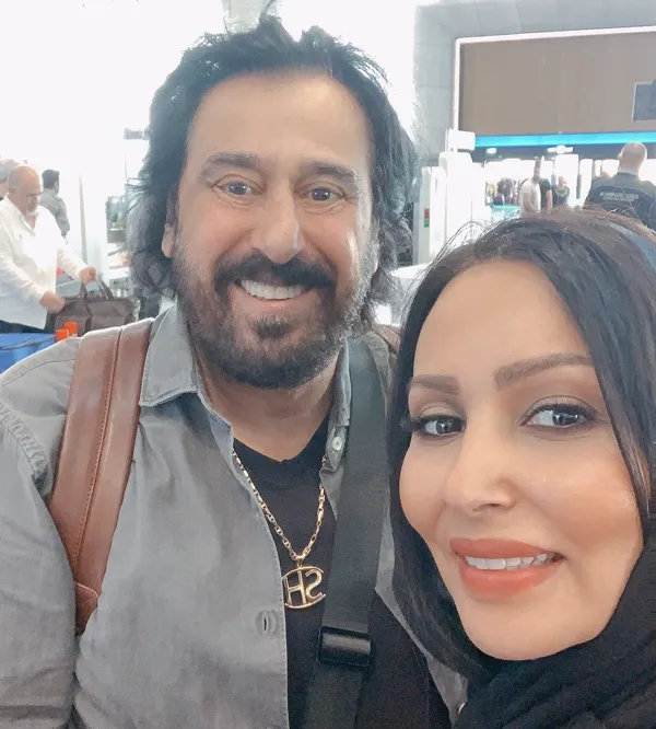 عکس پرستو صالحی و شهرام شب پره