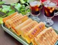 طرز تهیه ساندویچ سوسیس گریل شده (تابه ای) با فیلم مراحل