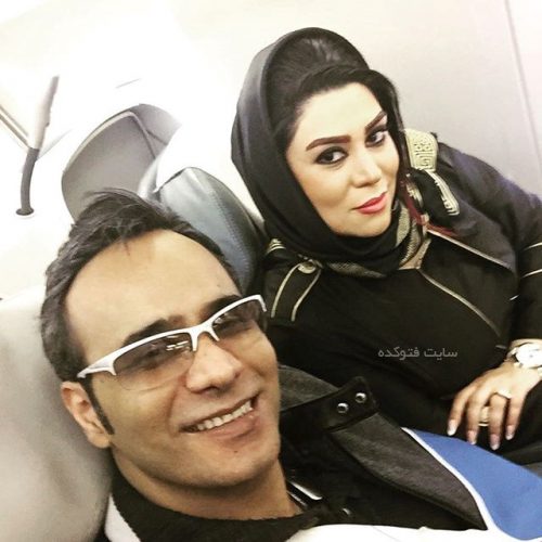 شهرام شکوهی و همسرش دلارام