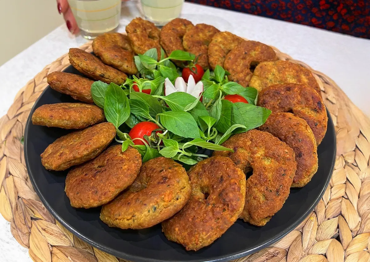 طرز تهیه شامی پوک (لپه) برای ناهار و شام با فیلم