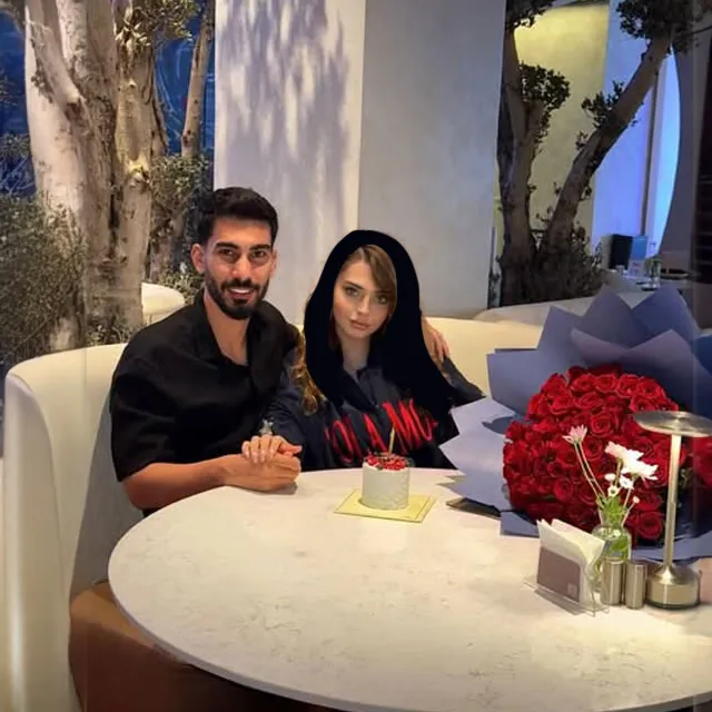 عکس رضا شکاری و همسرش