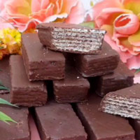 طرز تهیه ویفر شکلاتی خوشمزه با فیلم مرحله به مرحله